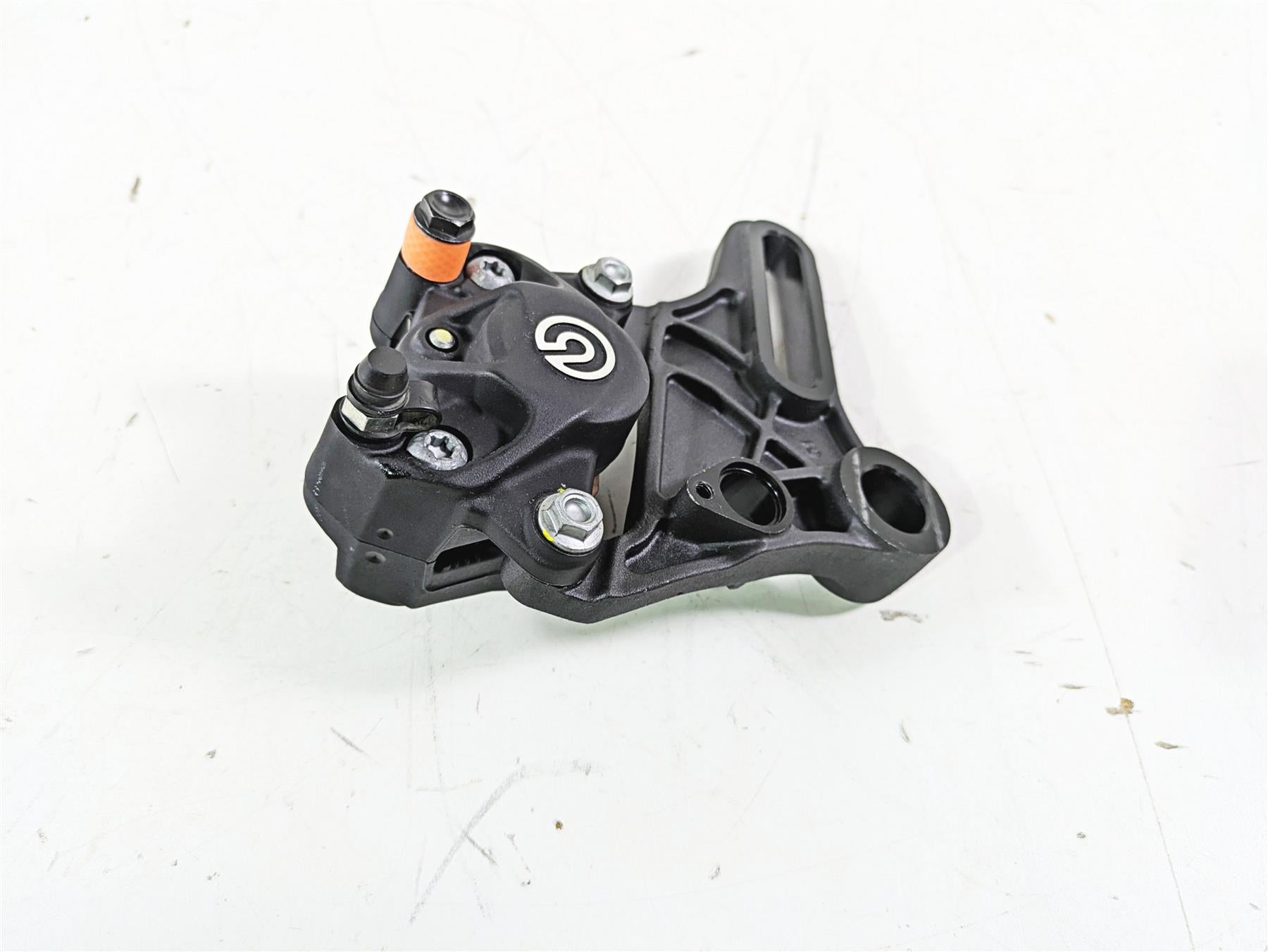 2021 Aprilia RS660 Brembo Rear Brake Caliper & Bracket 2B006457 {{ shop.shopifyCountryName }} - Mototech271