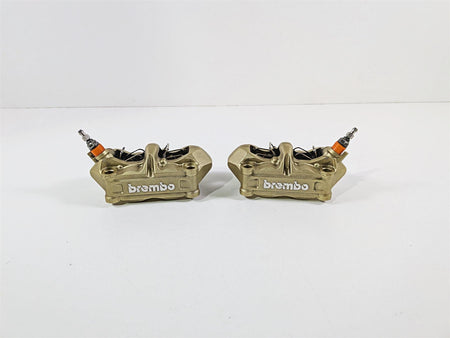 2017 BMW S1000RR K46 Golden Brembo Front Brake Caliper Set 100mm 34117714784 {{ shop.shopifyCountryName }} - Mototech271