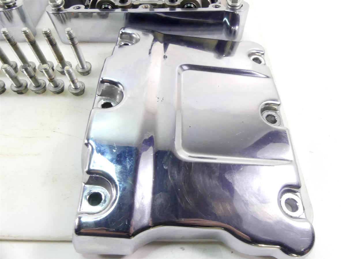 2017 Harley Softail FXSB Breakout Chrome Valve Cover Rocker Box Set 17571-99 {{ shop.shopifyCountryName }} - Mototech271