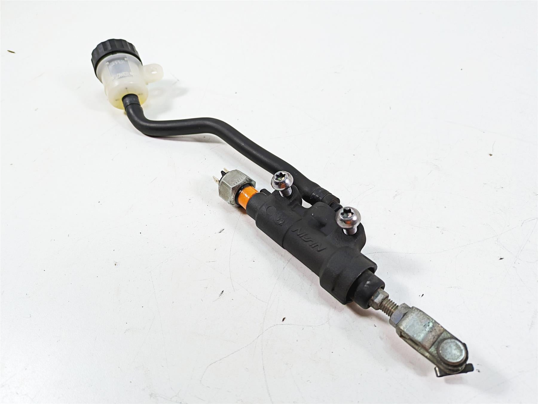 2012 Triumph Tiger 800XC ABS Rear Nissin Brake Master Cylinder 1/2