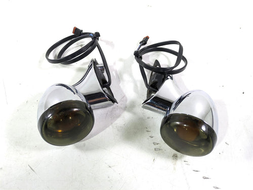 2017 Harley Touring FLTRXS Road Glide Front Blinker & Mount Set 67800512 | Mototech271