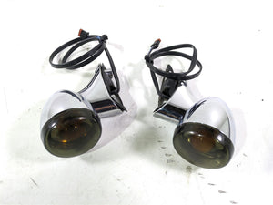 2017 Harley Touring FLTRXS Road Glide Front Blinker & Mount Set 67800512 | Mototech271
