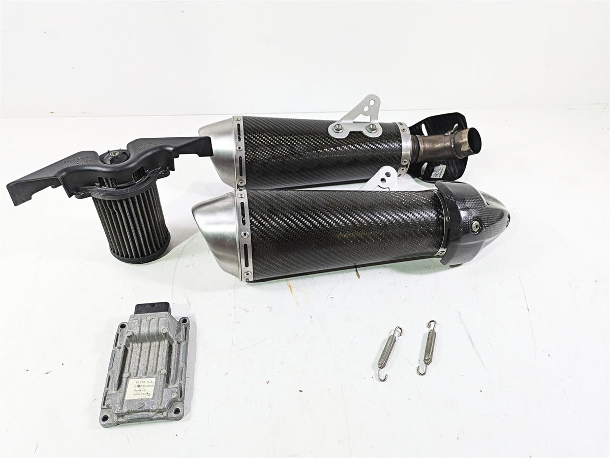 2009 Ducati Monster 1100 S Termignoni Slip On Exhaust & Race Cdi Ecm 96457910B {{ shop.shopifyCountryName }} - Mototech271