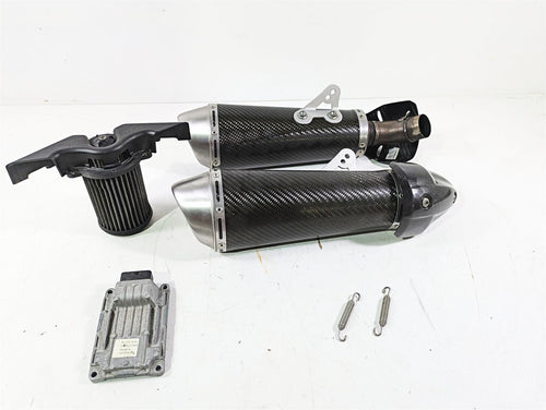 2009 Ducati Monster 1100 S Termignoni Slip On Exhaust & Race Cdi Ecm 96457910B | Mototech271