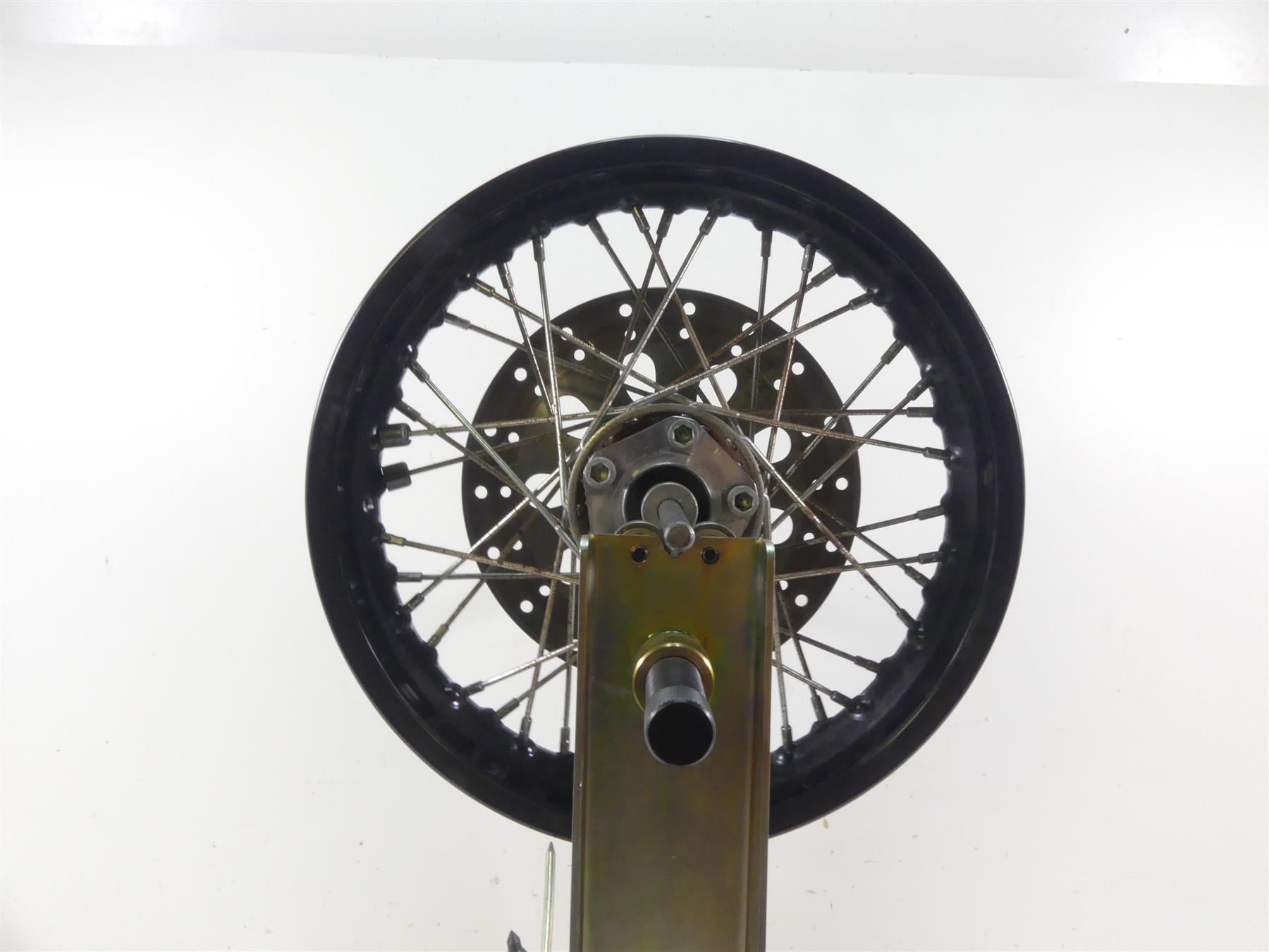 2001 Indian Centennial Scout Rear 3x16 Wheel Rim & Brake Disc -Read 21-113 {{ shop.shopifyCountryName }} - Mototech271