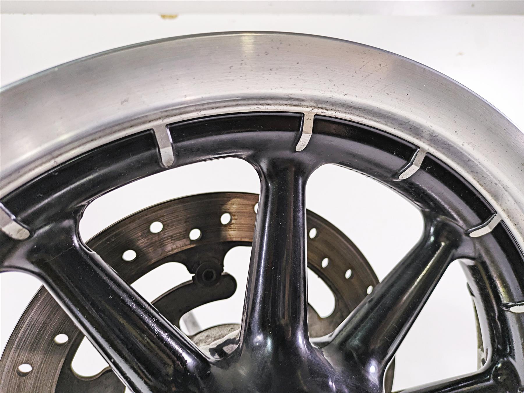 2008 Harley Touring FLHTCU E-Glide 105TH Rear Wheel Rim 9 Spoke 16x3 43402-00B {{ shop.shopifyCountryName }} - Mototech271