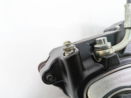 2009 Harley FXDF Dyna Fat Bob Rear Brake Caliper + Mount 40908-08 {{ shop.shopifyCountryName }} - Mototech271