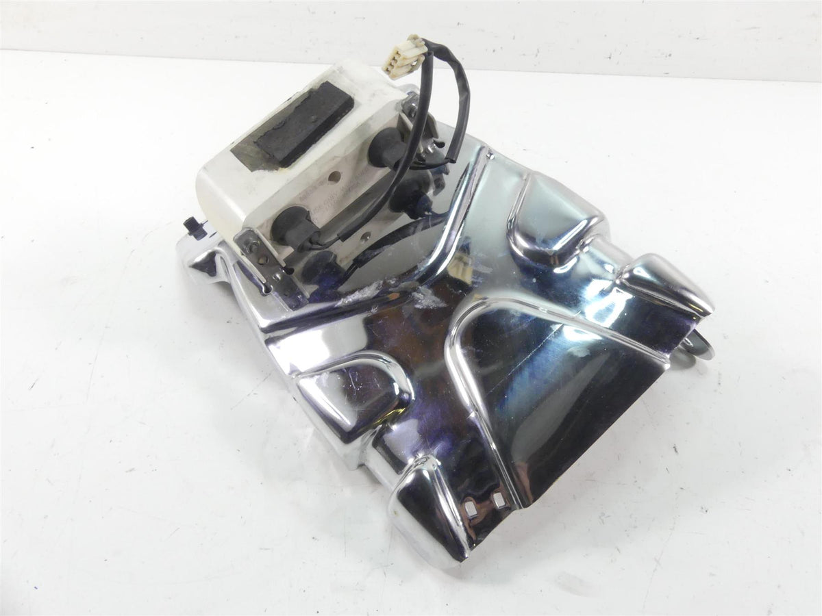 2004 Harley Softail FXSTD SE CVO Deuce Chrome License Late Holder Set 60130-04 {{ shop.shopifyCountryName }} - Mototech271