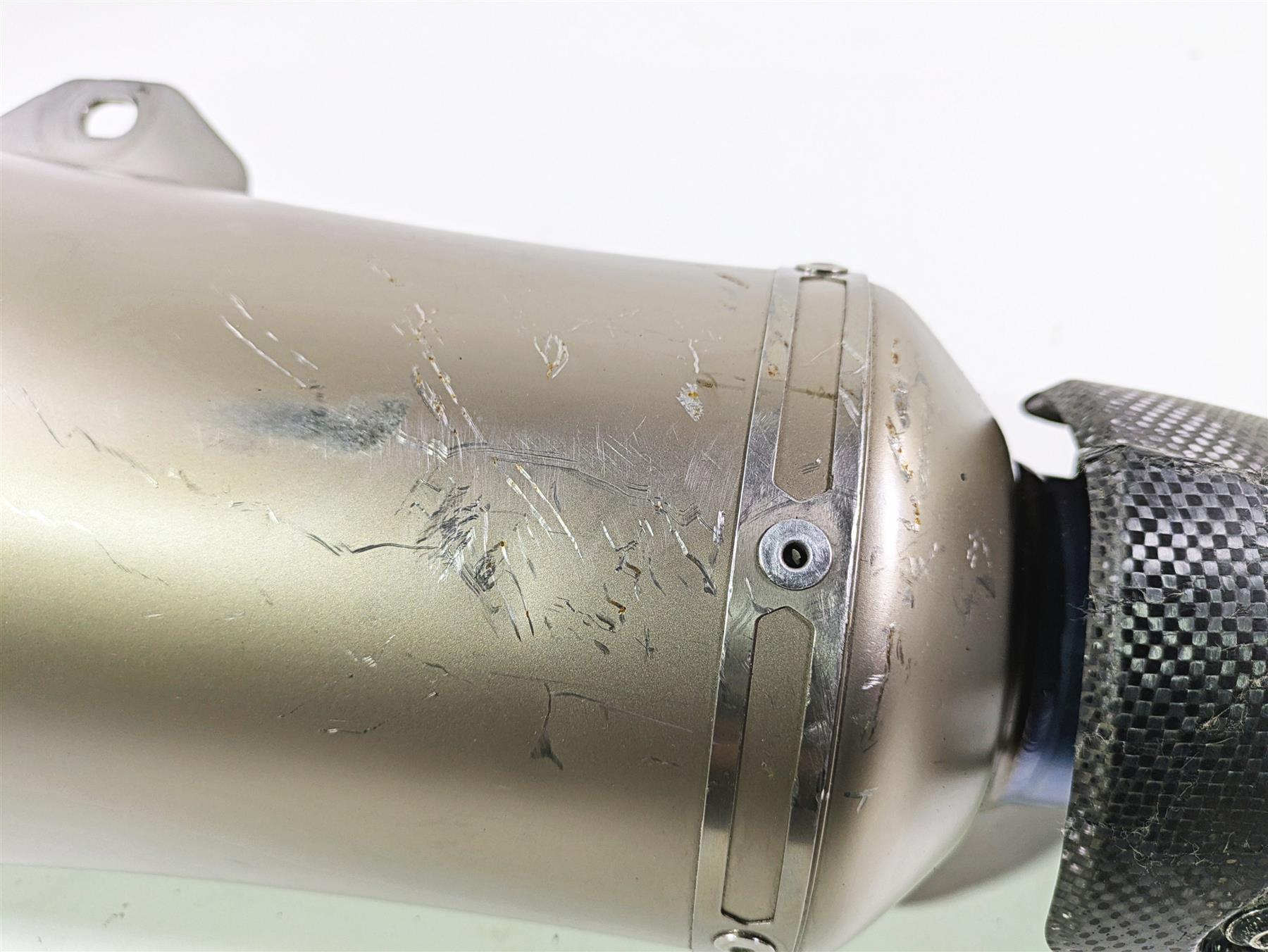 2014 BMW K1300S K40 Akrapovic Titanium Exhaust Pipe Can M-HALAG001 71607718438 {{ shop.shopifyCountryName }} - Mototech271