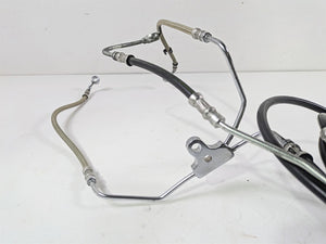 2010 Harley Touring FLHXSE CVO Street Glide Front Abs Brake Line Set 46674-10