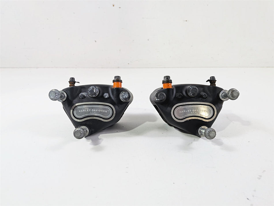 2000 Harley Touring FLHRCI Road King Front Brake Caliper Set 44023-00C 44046-00D {{ shop.shopifyCountryName }} - Mototech271