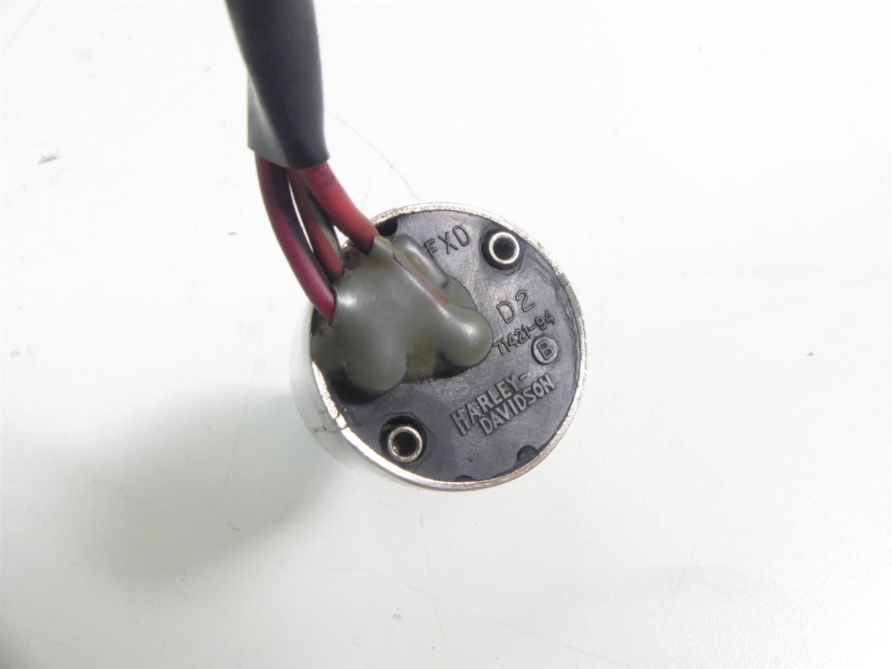 1995 Harley Dyna FXDL Low Rider Ignition Switch Steering Lock Key Set 71421-94 {{ shop.shopifyCountryName }} - Mototech271