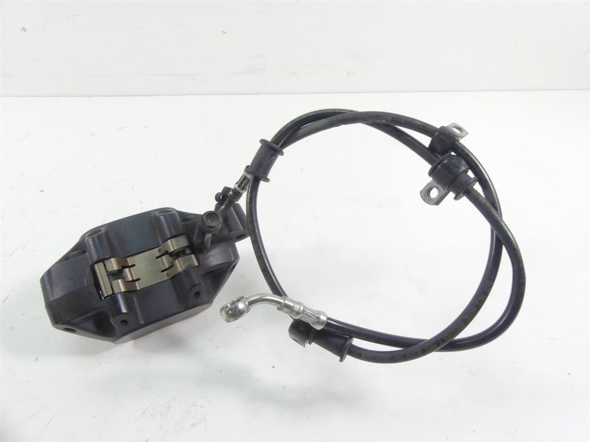 2015 Harley FLS Softail Slim Front Brake Caliper & Line 41300095 {{ shop.shopifyCountryName }} - Mototech271