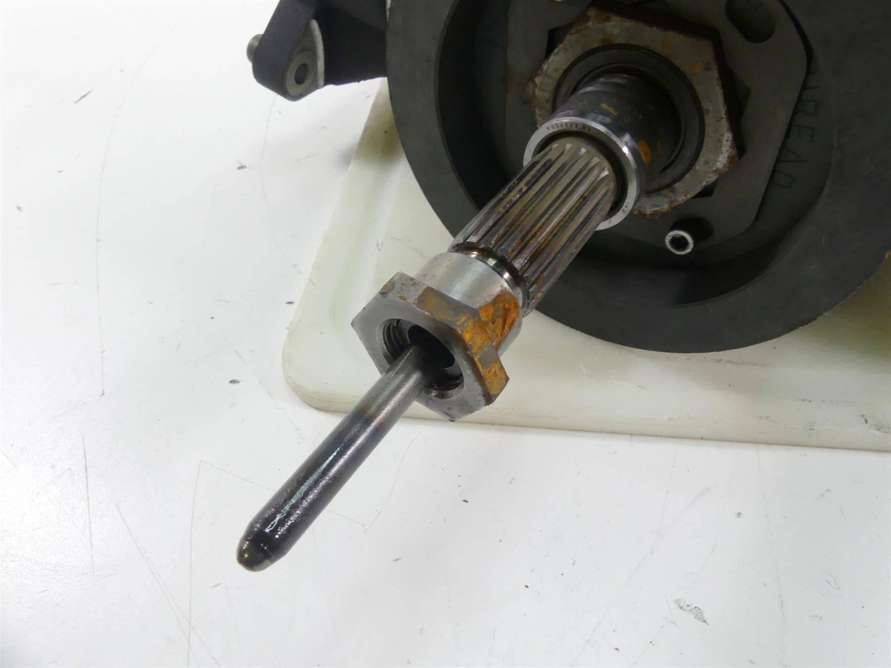 2008 Harley Softail FXSTB Night Train 6 Speed Transmission Gear Box 34799-07 {{ shop.shopifyCountryName }} - Mototech271