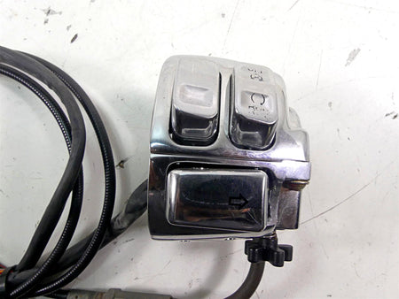 Harley Davidson Sportster Dyna Softail V Rod Chrome Left Right Control Switch Set {{ shop.shopifyCountryName }} - Mototech271