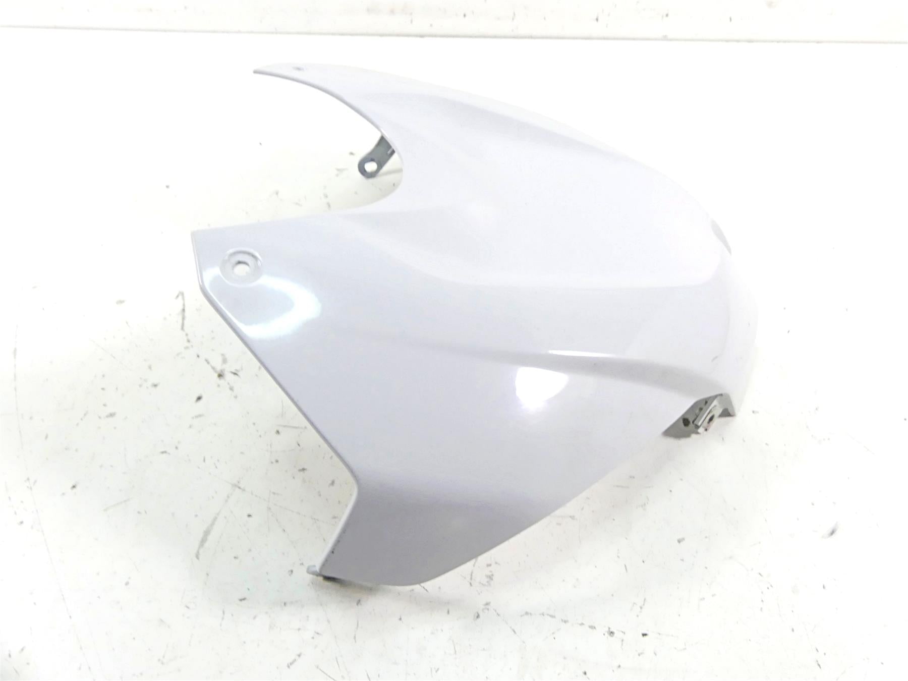 2018 BMW S1000RR K46 Fuel Tank Front Cover Fairing Plastic White 46638540863 {{ shop.shopifyCountryName }} - Mototech271