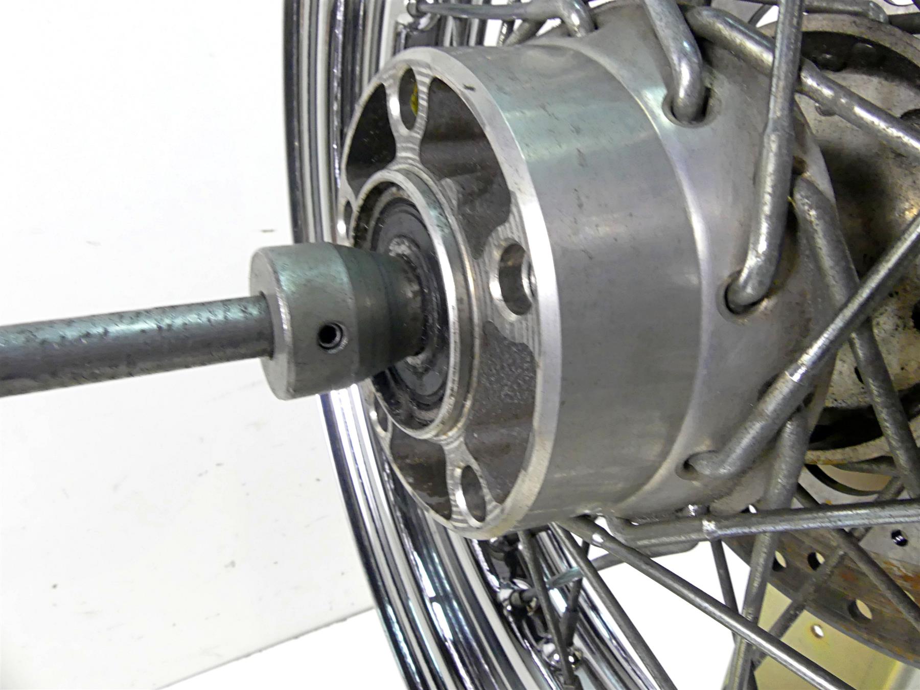2002 Harley FLSTCI Softail Heritage 16x3 Rear Wheel Rim - Read 43085-97 {{ shop.shopifyCountryName }} - Mototech271