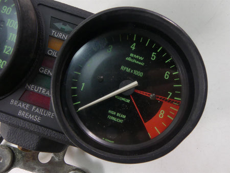 1978 BMW R100 S (2474) MotoMeter Speedometer Gauges 22K Tachometer 62111243418 {{ shop.shopifyCountryName }} - Mototech271