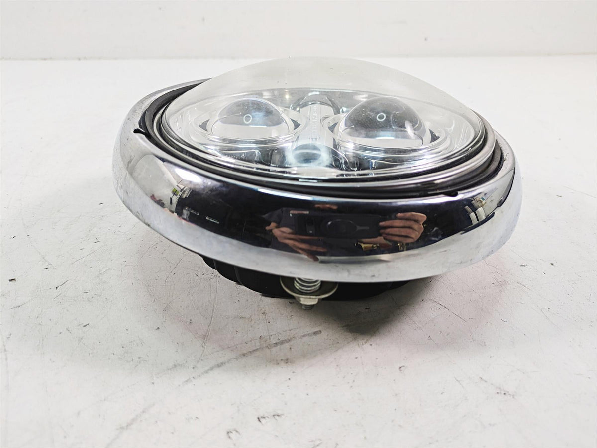 2014 Harley Touring FLHTK Electra Glide Led Headlight Head Light Lamp 67700060 {{ shop.shopifyCountryName }} - Mototech271
