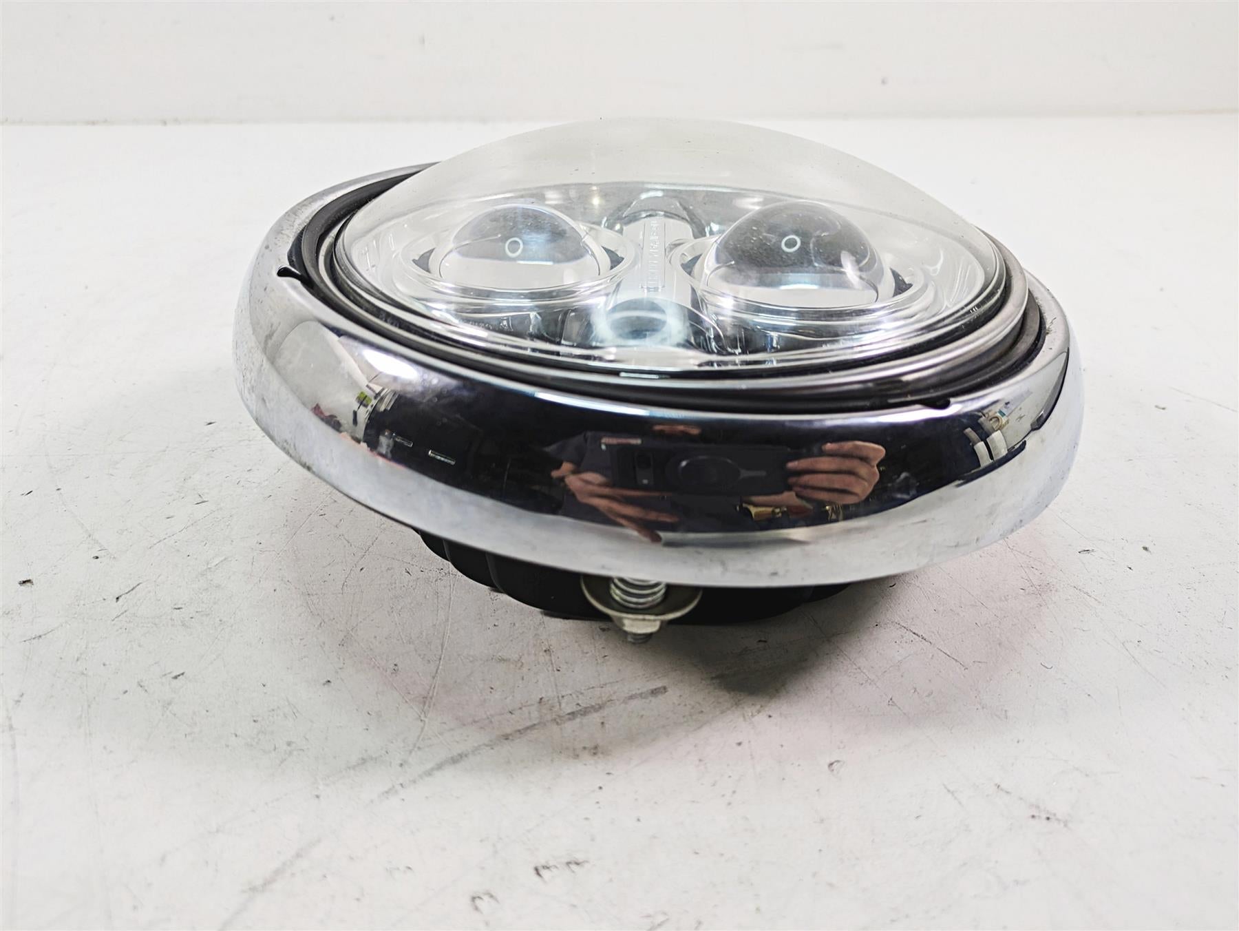2014 Harley Touring FLHTK Electra Glide Led Headlight Head Light Lamp 67700060 {{ shop.shopifyCountryName }} - Mototech271