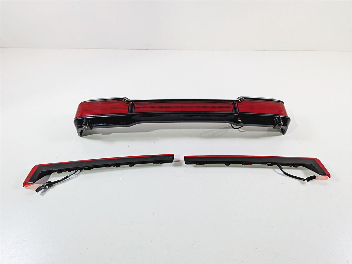 2011 Harley Touring FLHTCU CVO Electra Glide Trunk Tail Lights Set 54136-10-Mototech271