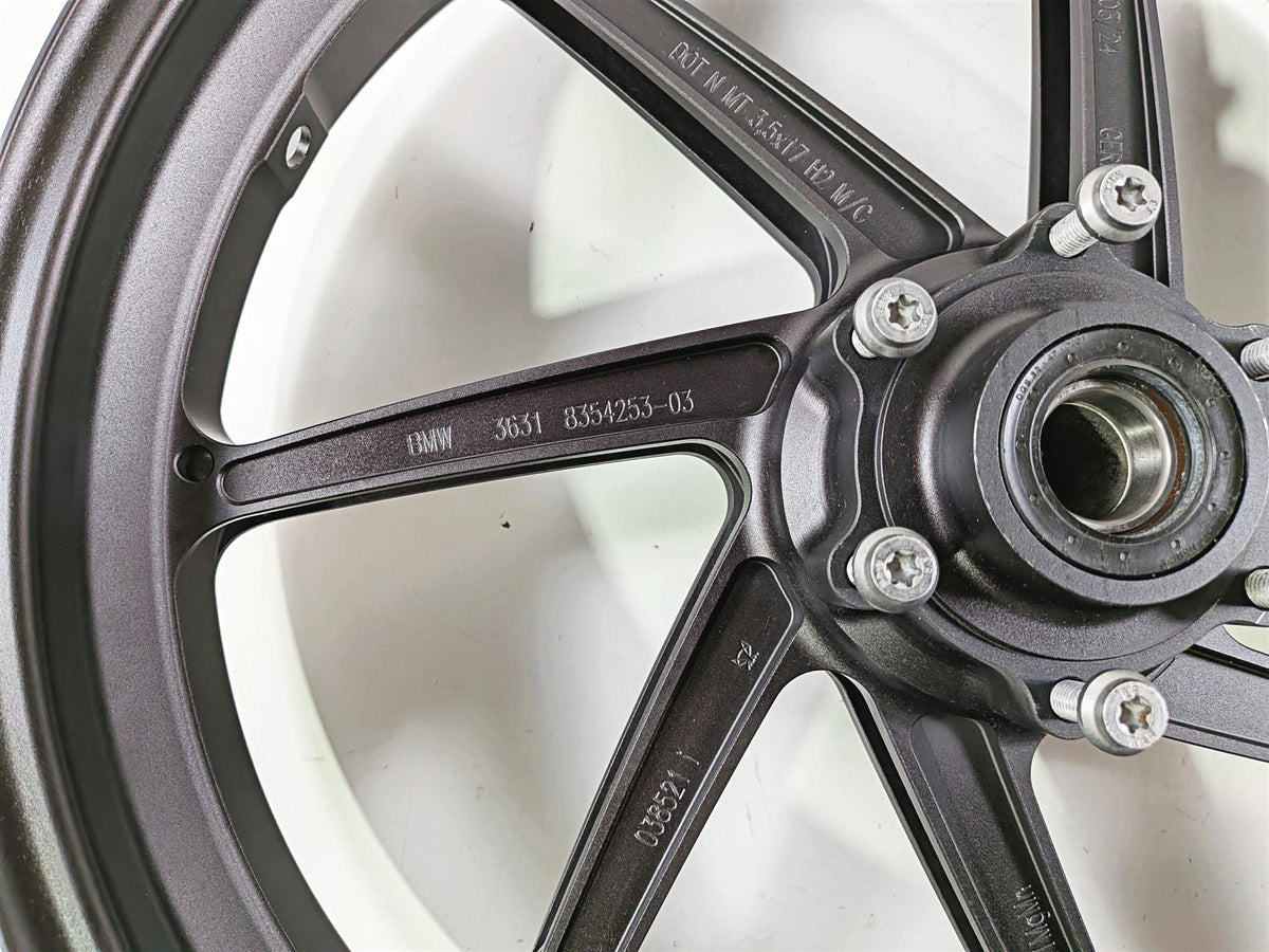 2024 BMW S1000RR K67 Straight M-Series Forged Front Wheel Rim 17x3.5 36318389048 36318354253-Mototech271