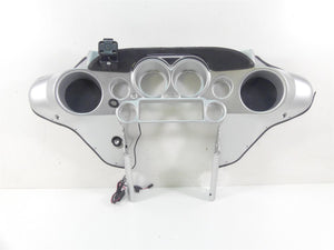 2009 Harley FLHTCU SE4 CVO E-Glide Inner Front Fairing & Speakers Set 58497-08A