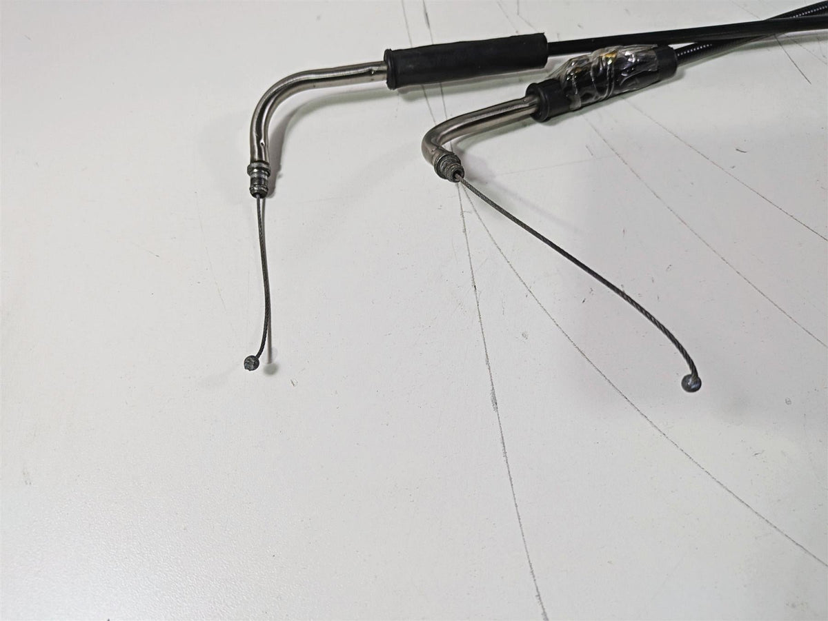 2015 Harley FXDL Dyna Low Rider Tall Bars Throttle Cable & Brake Line {{ shop.shopifyCountryName }} - Mototech271