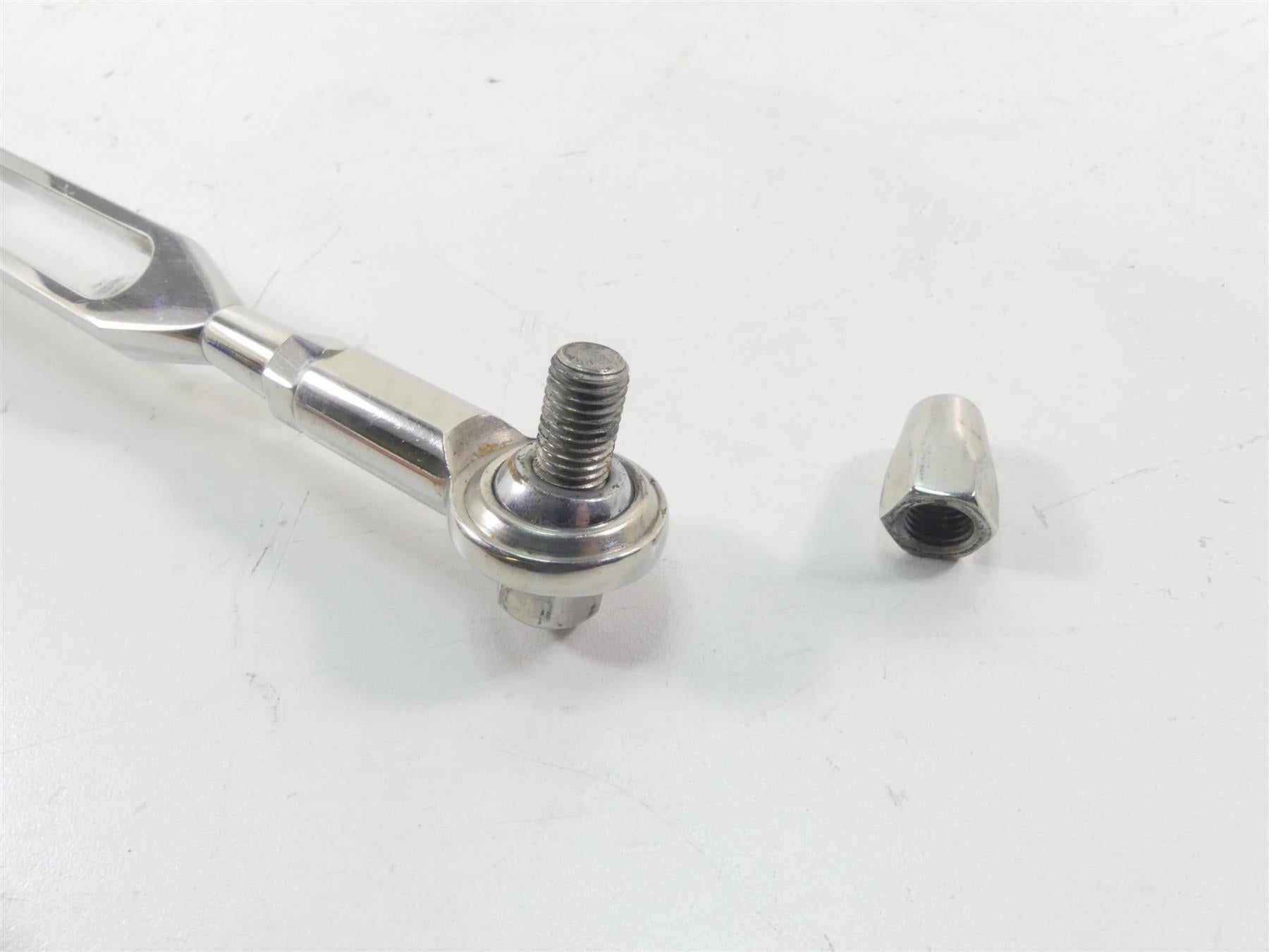2004 Harley FXDWGI Dyna Wide Glide Forward Control Shift Rod Chrome {{ shop.shopifyCountryName }} - Mototech271