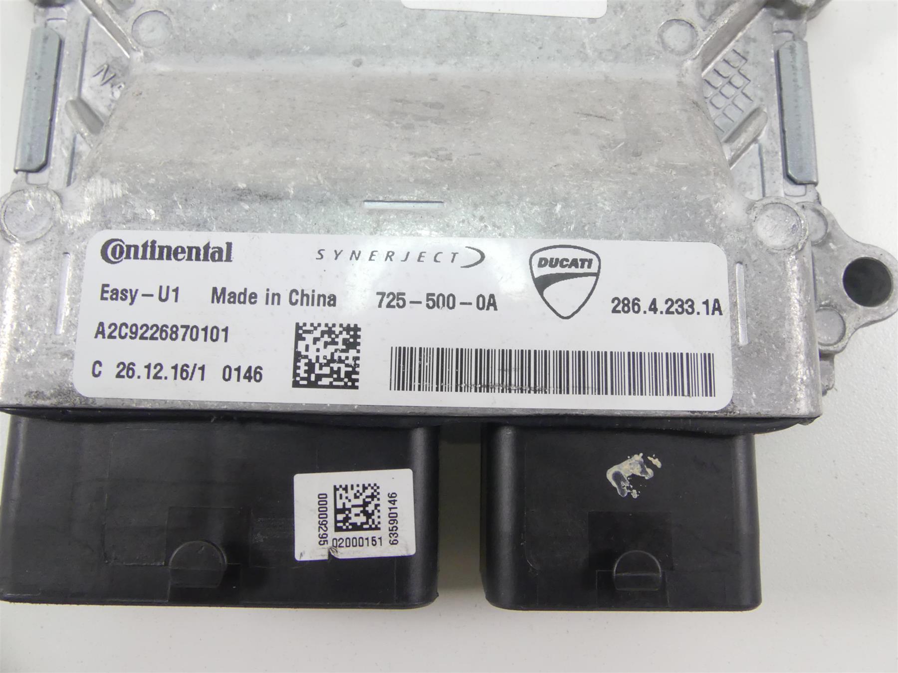 2017 Ducati 939 S Supersport Cdi Ecu Ecm Engine Control Module 28642331A {{ shop.shopifyCountryName }} - Mototech271