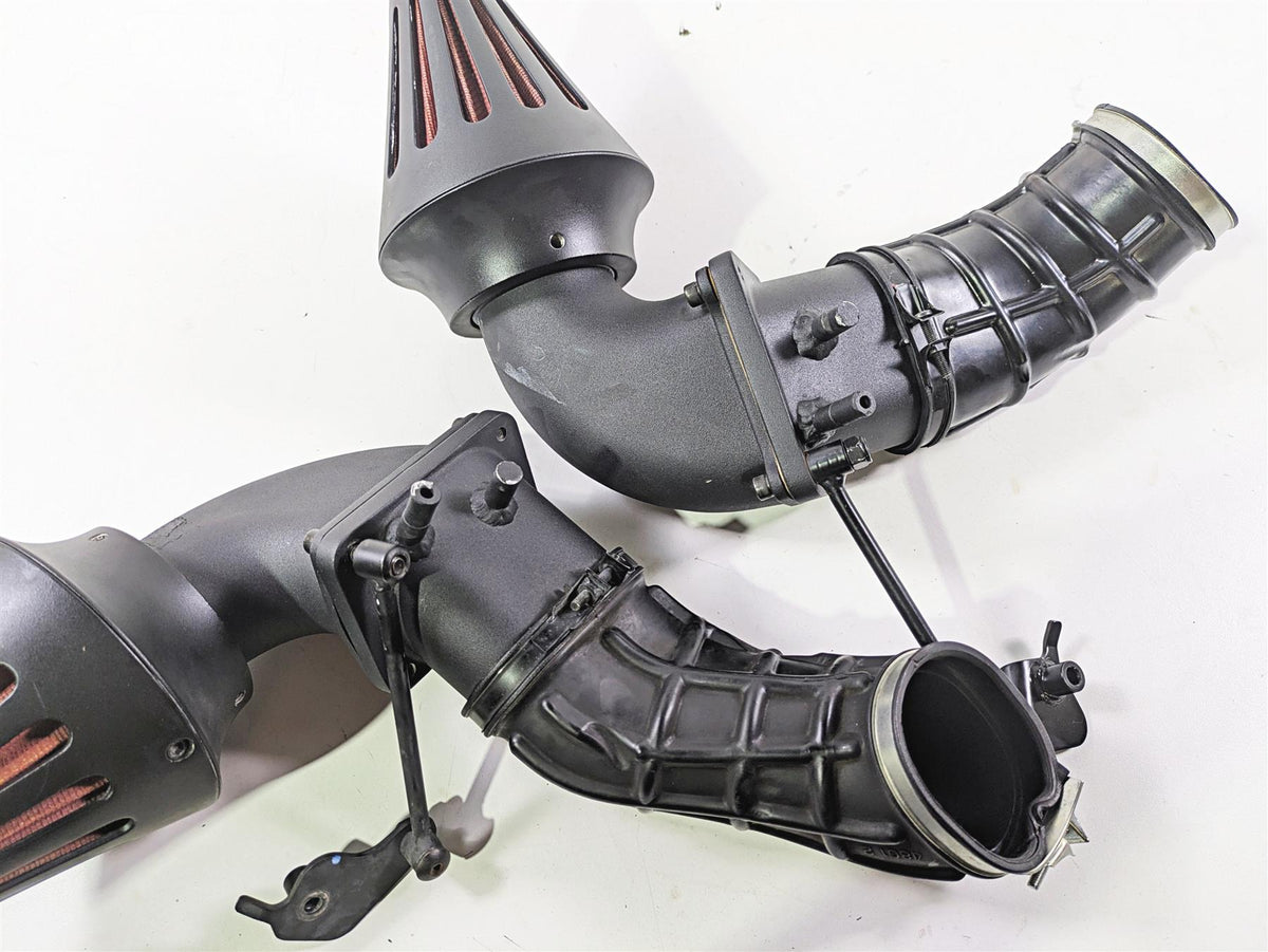 2019 Suzuki M109R VZR1800 Boulevard Dual Spike Flat Black Red Filter AC-236-BK {{ shop.shopifyCountryName }} - Mototech271