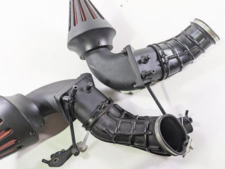 2019 Suzuki M109R VZR1800 Boulevard Dual Spike Flat Black Red Filter AC-236-BK {{ shop.shopifyCountryName }} - Mototech271