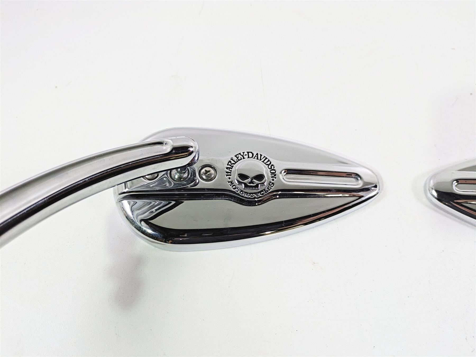 2004 Harley Softail FXSTDI Deuce Willie G Teardrop Chrome Mirror 56000394 {{ shop.shopifyCountryName }} - Mototech271