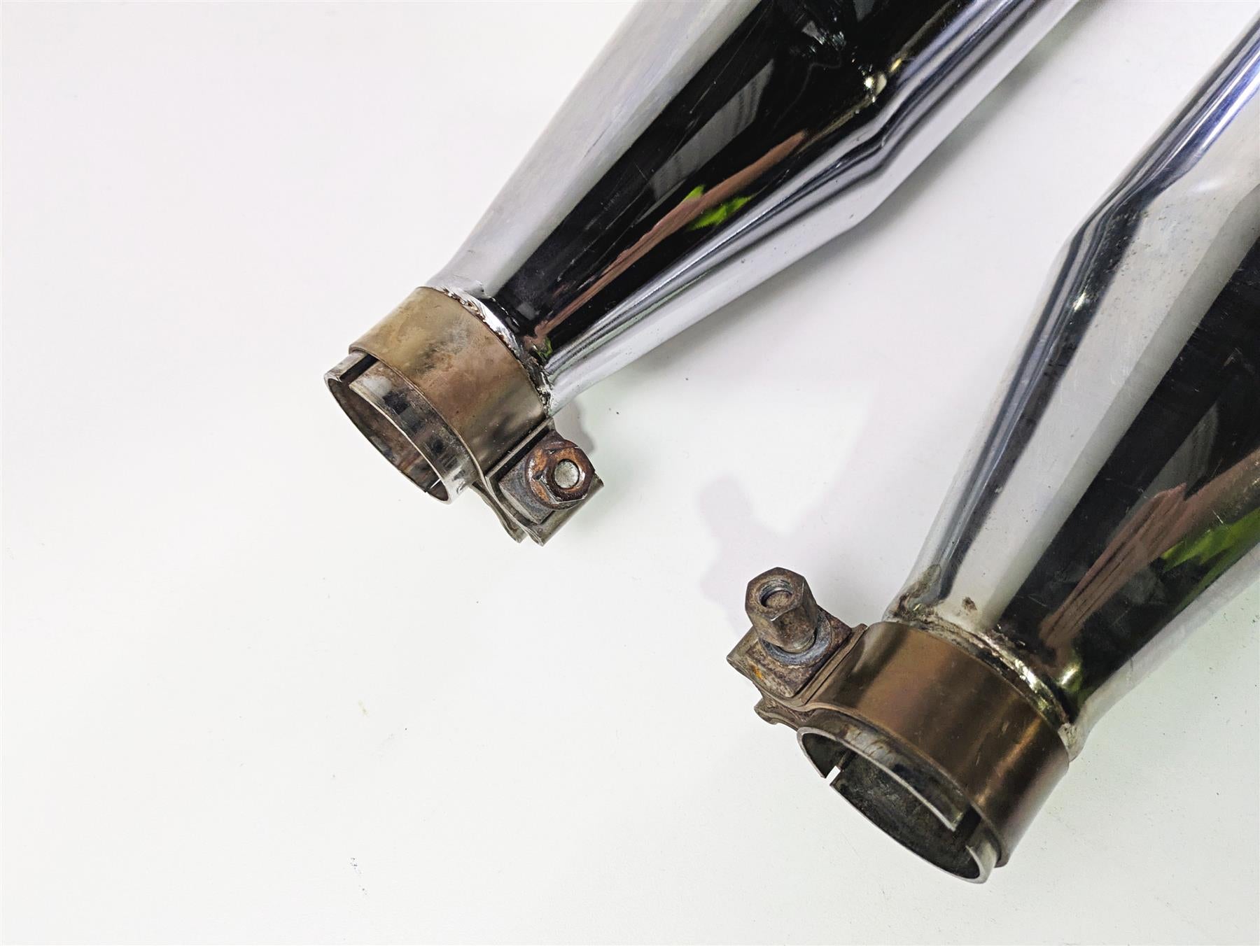 2016 Harley Touring FLHR Road King 4" Chrome Slash Cut Vance Hines Muffler 16763 {{ shop.shopifyCountryName }} - Mototech271