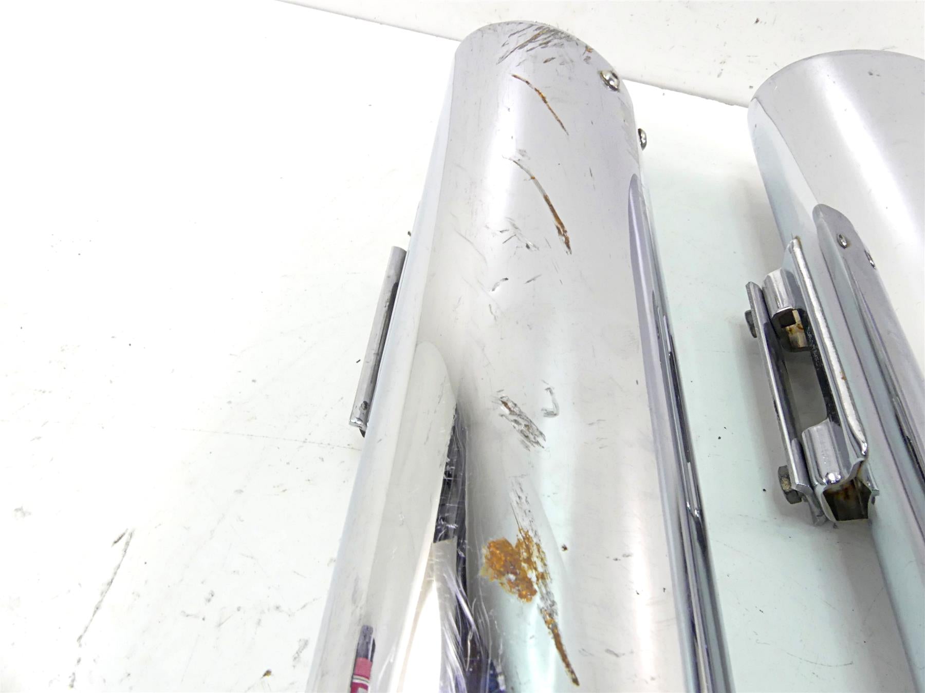 2008 Harley Touring FLHX Street Glide Vance Hines Twin Slash Mufflers Set 16763 {{ shop.shopifyCountryName }} - Mototech271