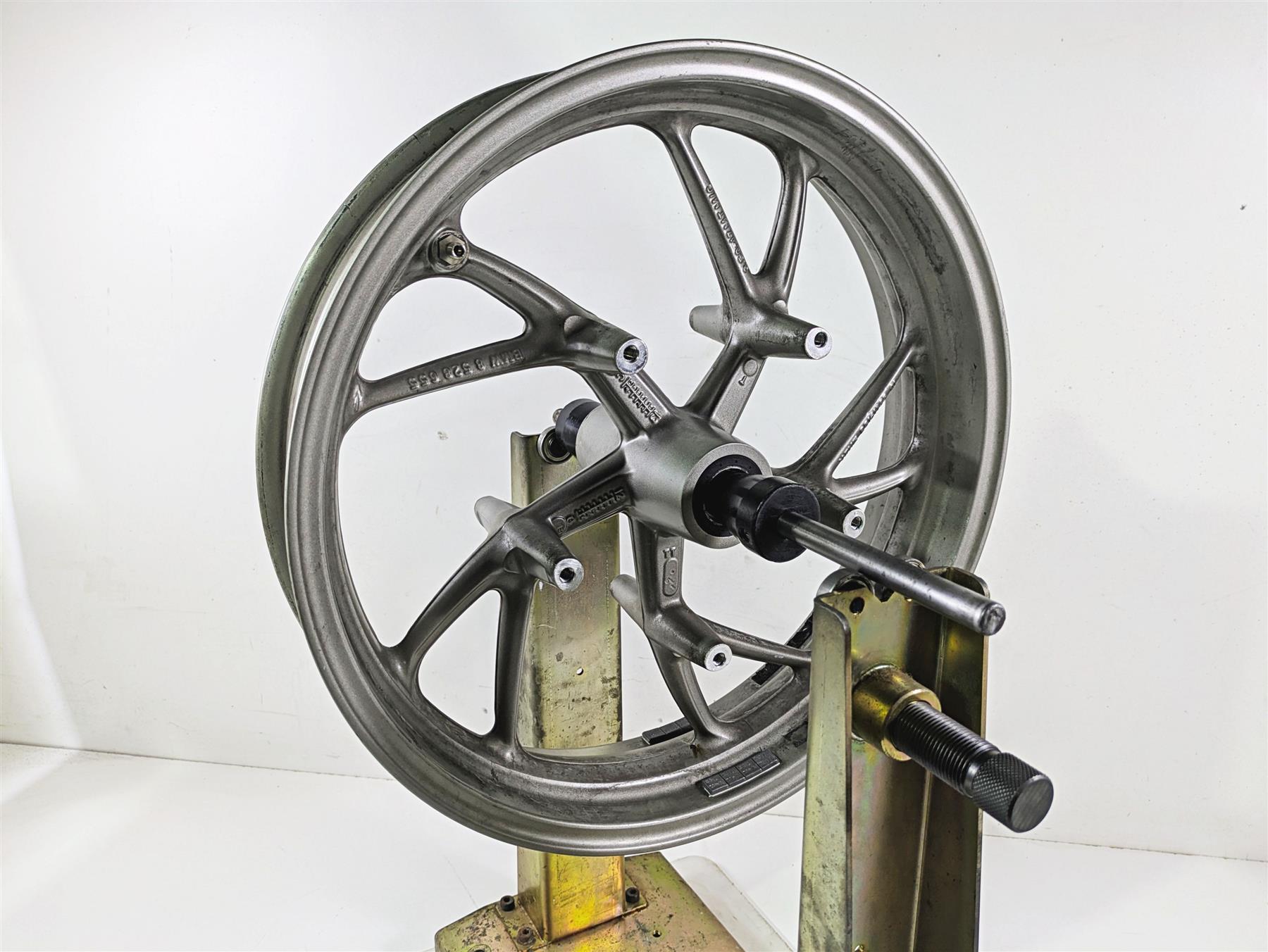 2014 BMW K1600 GTL K48 Straight 17x3.5 Front Wheel Rim 36318532522 {{ shop.shopifyCountryName }} - Mototech271