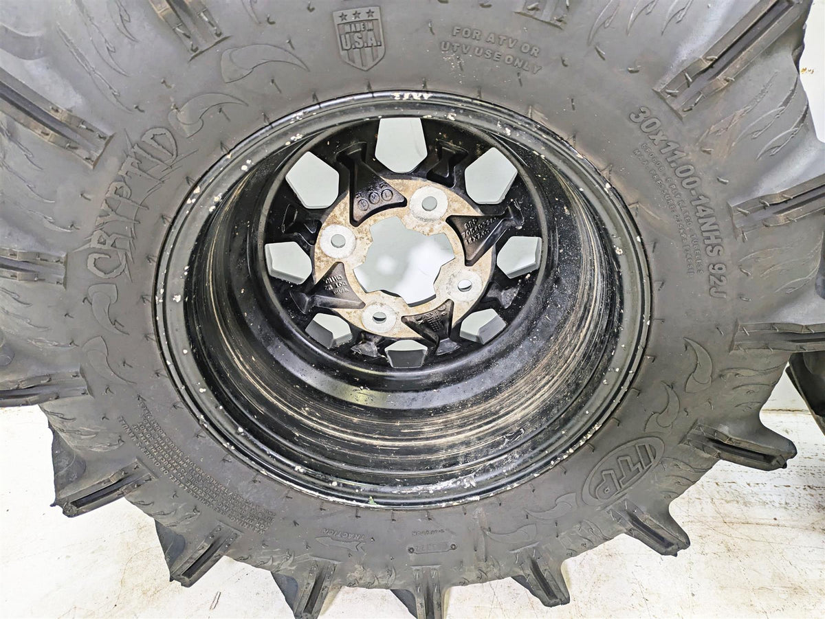 2023 Can Am Maverick X3 XMR Turbo RR Straight Wheel Rim Set 14x7 705402256 {{ shop.shopifyCountryName }} - Mototech271