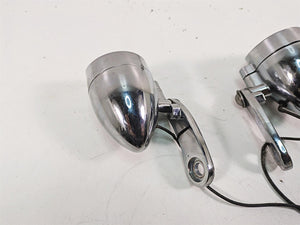 2000 Harley FXSTS Softail Springer Aftermarket Front Spot Light Set - Read