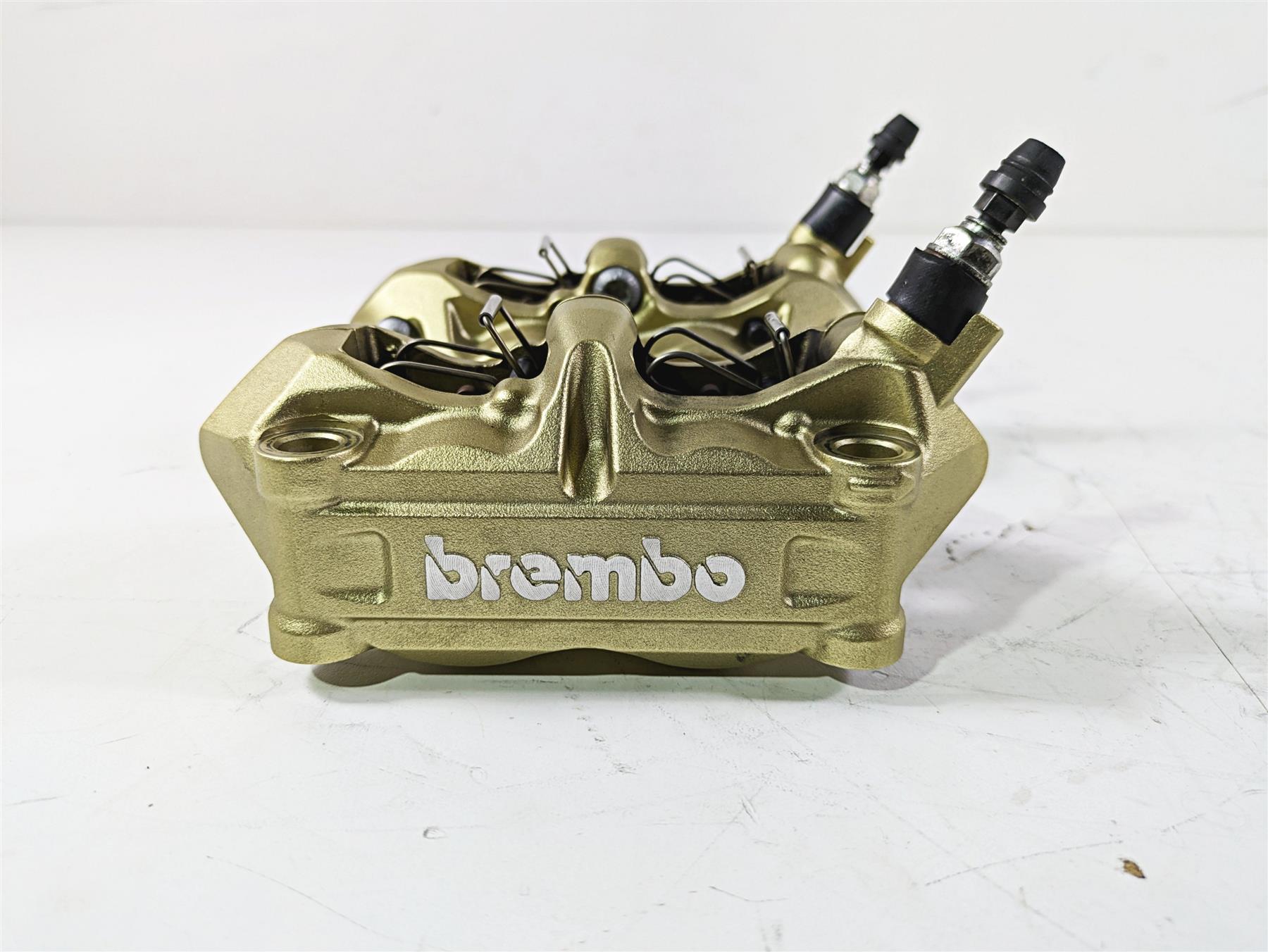 2016 BMW S1000RR K46 Brembo Front Brake Caliper Set Gold 34117714783 34117714784 {{ shop.shopifyCountryName }} - Mototech271