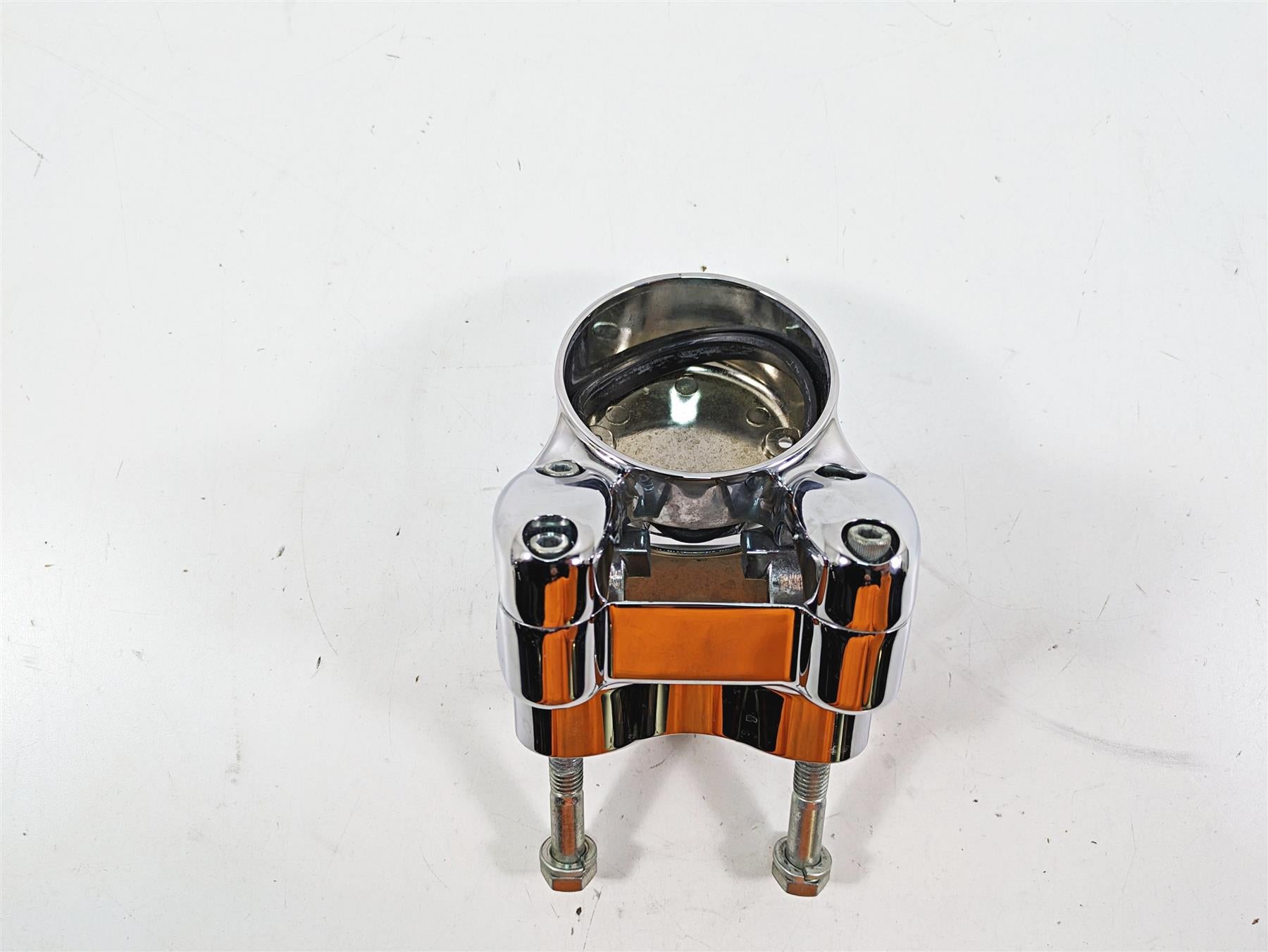 2009 Harley Dyna FXDFSE CVO Fat Bob Handlebar Riser Holder - Read 56274-09