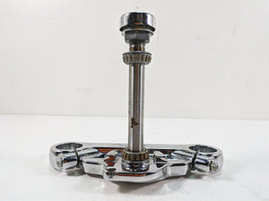 2009 Harley Dyna FXDFSE CVO Fat Bob Lower Triple Tree Clamp 49mm - Read 48782-09