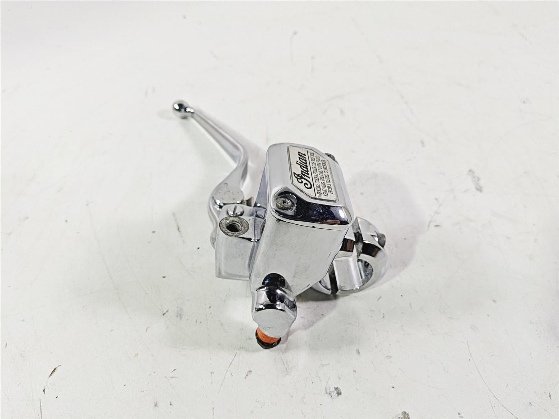 2018 Indian Chieftain Limited Chrome Front Brake Master Cylinder & Lever 1912865 {{ shop.shopifyCountryName }} - Mototech271