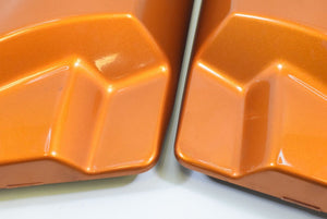 2014 Harley Touring FLHR Road King  Side Cover Set - Amber Whisky  66250-09 | Mototech271