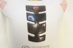 2010 Ducati 848 White Fuel Gas Petrol Tank  58611602
