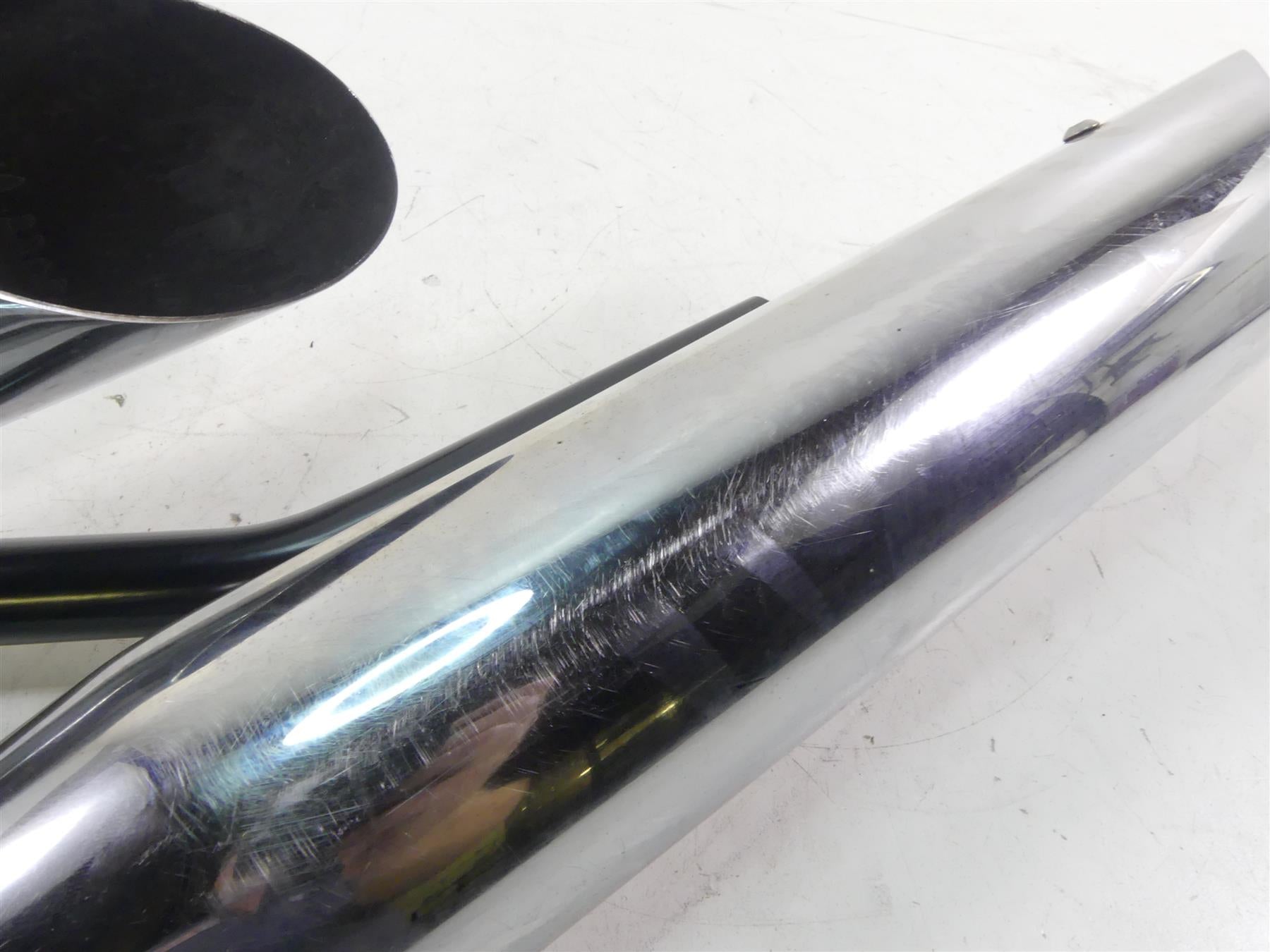 2008 Honda V-Twin VTX1800 N3 Cobra Slash Cut Slip On Exhaust Pipe Muffler 1176SC {{ shop.shopifyCountryName }} - Mototech271