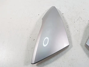 2007 BMW R1200RT K26 Left Right Mirror Cover Titan Silver 7697937 7697938 | Mototech271