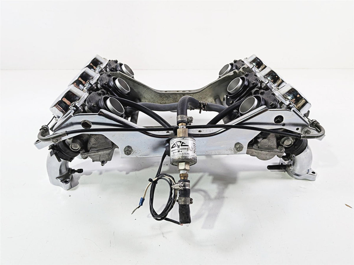 1997 Honda GL1500 CA Valkyrie Clean Carb Carburetor & Intake Set 16100-MZ0-670-Mototech271