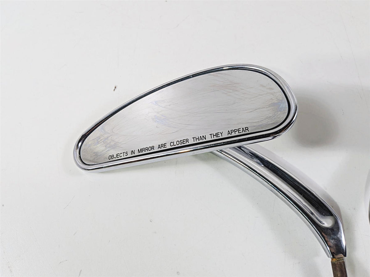 2008 Harley FXDSE CVO Dyna Teardrop Rear View Mirror Set 92344-08A 92345-08A-Mototech271
