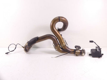 2015 Ducati Diavel Carbon Exhaust Header Manifold Pipe & Servo Set 57211562B {{ shop.shopifyCountryName }} - Mototech271