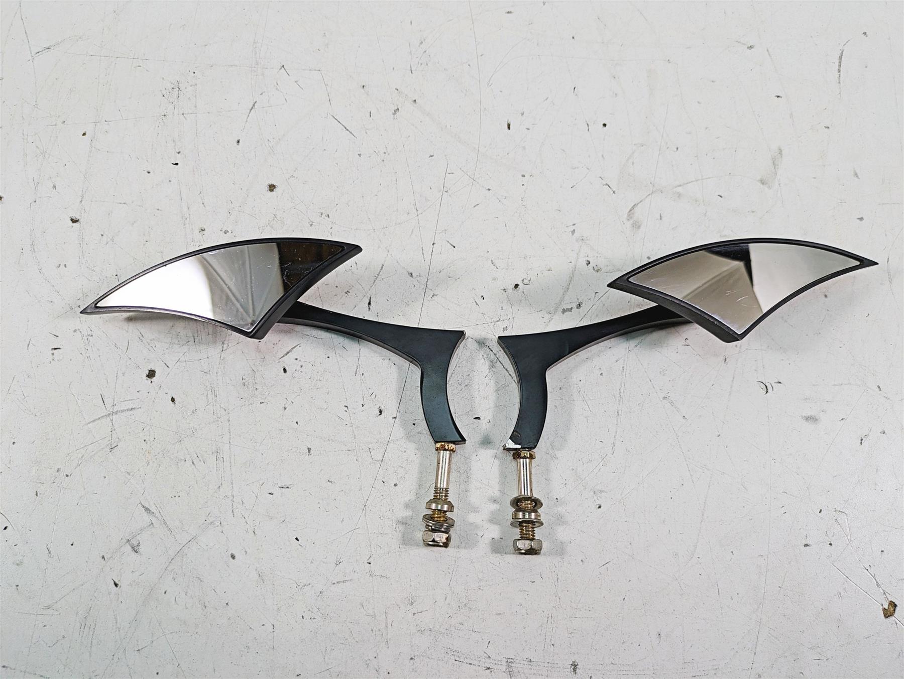 2013 Harley Touring FLHX Street Glide Aftermarket Blade Rear View Mirror Set {{ shop.shopifyCountryName }} - Mototech271
